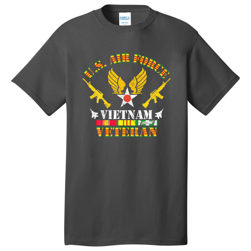 Us Army Air Corps Veteran Vintage Usaac Flag Veterans Day Basic T-shirt | Artistshot