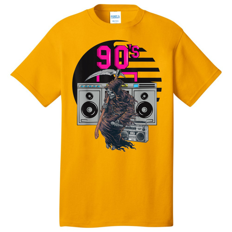 Grimreapermusicisundyingretro90smusic Classic  (1) (1) (1) Basic T-shirt by kaistosylinj | Artistshot