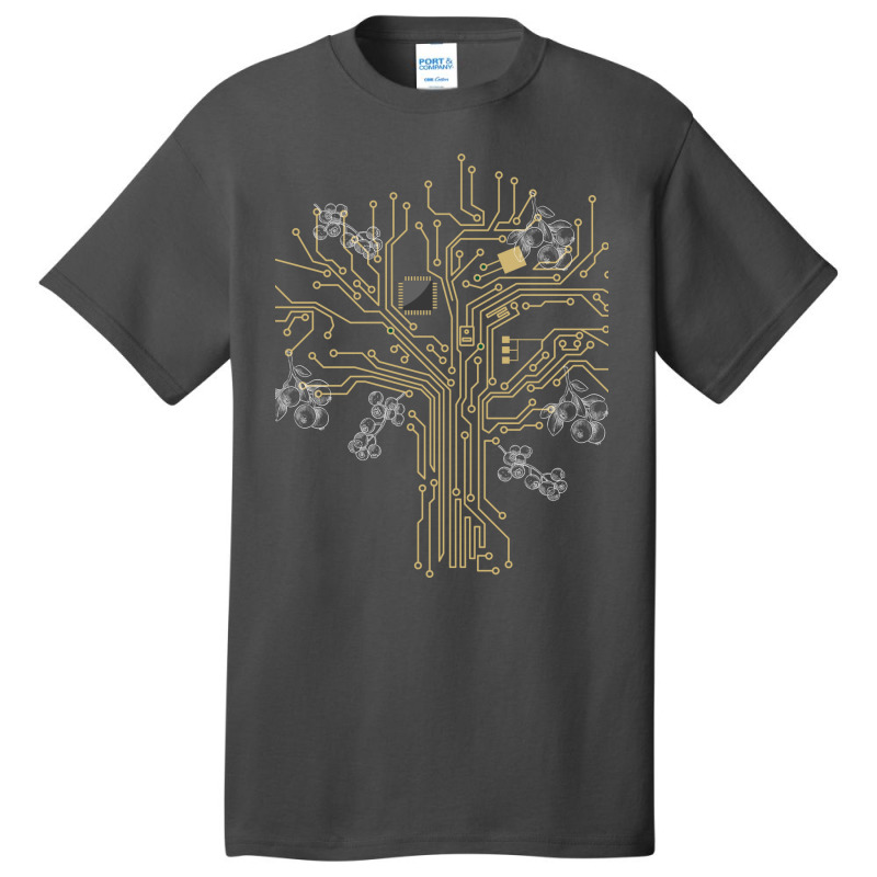 Tree Of Motherboard Fruits Basic T-shirt | Artistshot