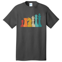 Chess Pieces Vintage Designs Gift For Every Chess Lovers Basic T-shirt | Artistshot