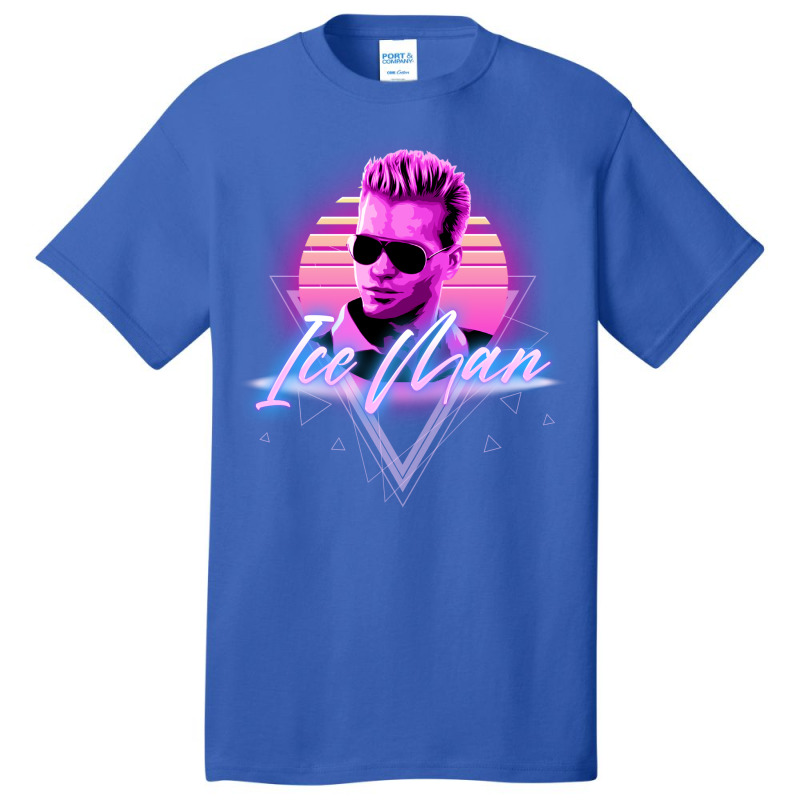 Iceman 80's 70s Aesthetic Basic T-shirt by hafeesoesoeq | Artistshot