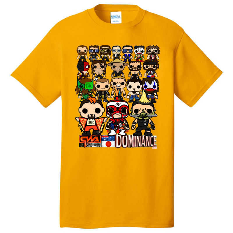 Qwa Dominance 2018 Pop Vinyl Basic T-shirt by FeytenJoreto | Artistshot