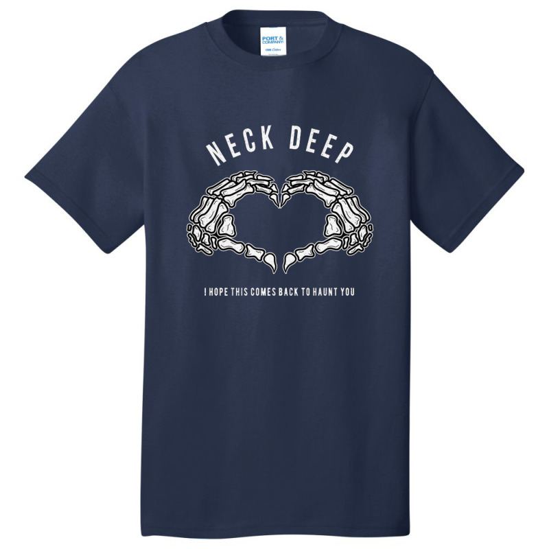 Neck Deep Basic T-shirt by agun | Artistshot