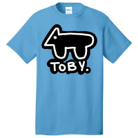 The Dog Is Toby Baby Humor Basic T-shirt | Artistshot