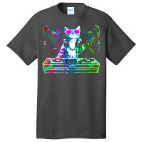 House Cat (that Dj Kitty) Baby Nostalgia Basic T-shirt | Artistshot