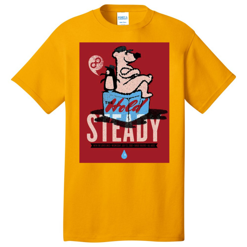 The Hold Steady Cover Bear And Penguin Baby Girl Basic T-shirt | Artistshot