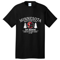 Limited Edition Minnesota North Star State Up North With Loon Basic T-shirt | Artistshot