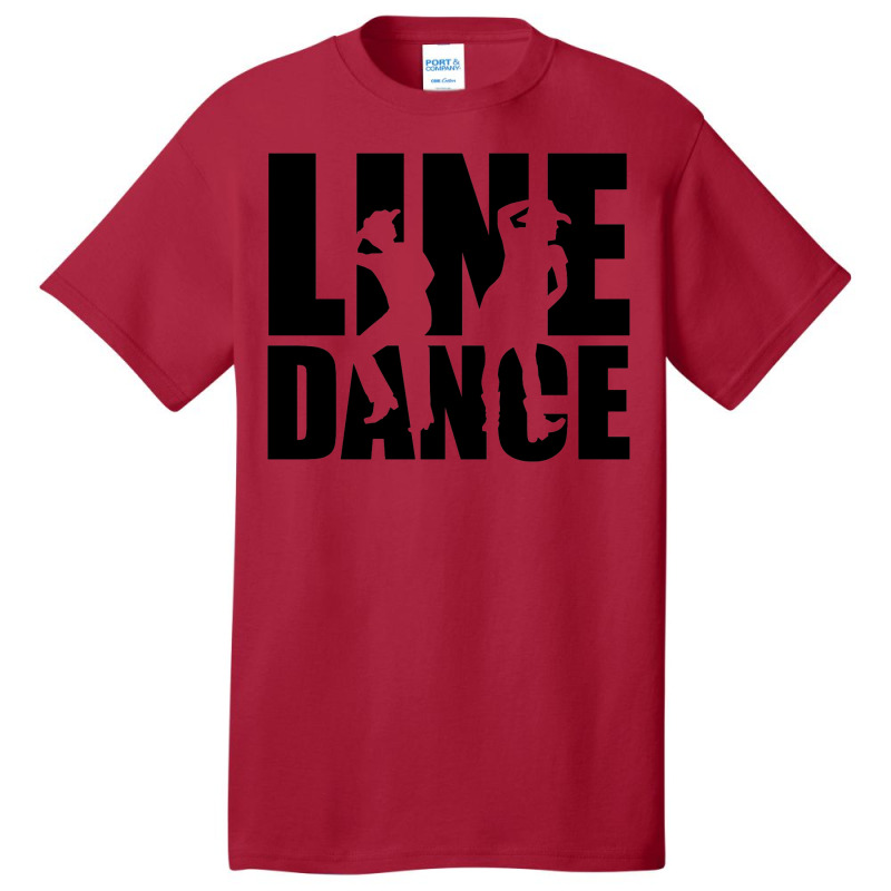 Line Dance   Cute Boy Basic T-shirt by alheklupsm | Artistshot