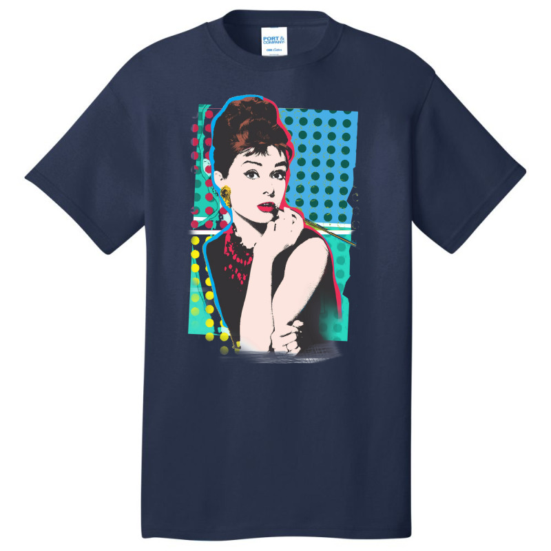 Audrey Hepburn  T Vintage Basic T-shirt | Artistshot