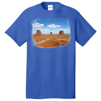 Monument Valley   Aesthetic Nostalgia Basic T-shirt | Artistshot