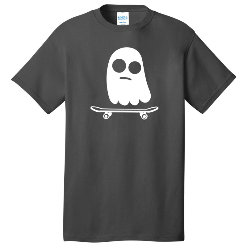 Skateboarding Ghost Basic T-shirt | Artistshot