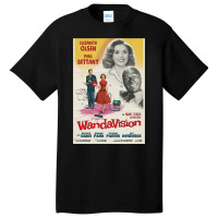 Wandavision Retro Basic T-shirt | Artistshot