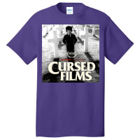 Cursed Films Tv Show Poster 70s Basic T-shirt | Artistshot