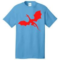 Quest For Glory Design Red Dragon Basic T-shirt | Artistshot