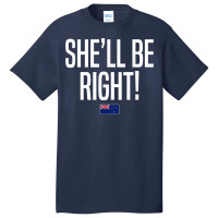 She'll Be Right New Zealand Slang T Shirt Basic T-shirt | Artistshot