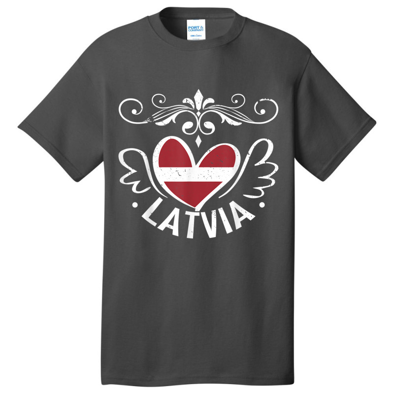 Latvia Latvia Latvija States Latvians T Shirt Basic T-shirt by wafaha | Artistshot