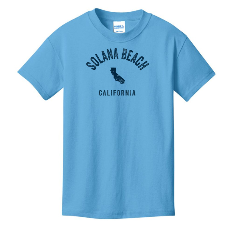 Trending Solana Beach California Ca Vintage 70s Sports Navy Print Basic Youth T-shirt | Artistshot