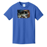 Limited Edition F-35 Lightning Air Force Military Veteran Pride Us Fla Basic Youth T-shirt | Artistshot