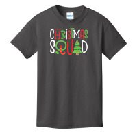 Christmas Squad Funny Xmas Tree Family Matching Pajamas Boys Basic Youth T-shirt | Artistshot