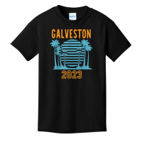 Galveston 2023 Family Vacation Cool Palm Tree T Shirt Basic Youth T-shirt | Artistshot