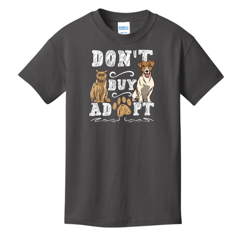 Hot Trend Don't Buy Adopt Animal Shelter Animal Welfare Basic Youth T-shirt by michealyoungerlk01 | Artistshot