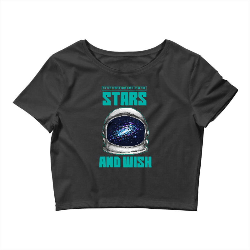 Wish Of The Stars Crop Top by Diamond Tees | Artistshot