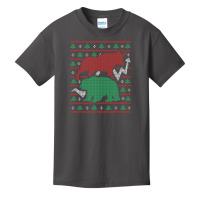 Bull And Bear Christmas Stock Market Investor Ugly Sweater Sweatshirt Basic Youth T-shirt | Artistshot