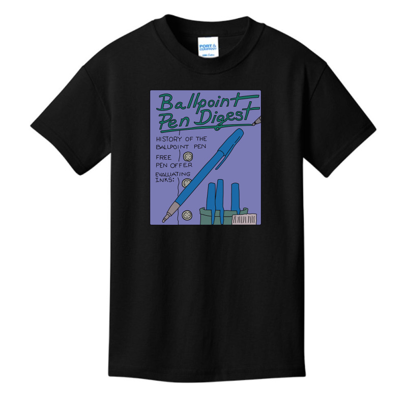 Hot Trend Ballpoint Pen Digest Magazine Basic Youth T-shirt by Ledford Leslie | Artistshot