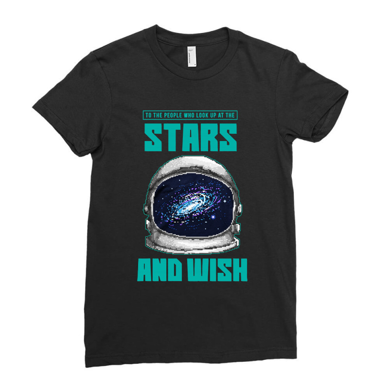 Wish Of The Stars Ladies Fitted T-Shirt by Diamond Tees | Artistshot