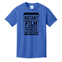 Instant Film Laboratory Technician Just Add Coffee! Basic Youth T-shirt | Artistshot