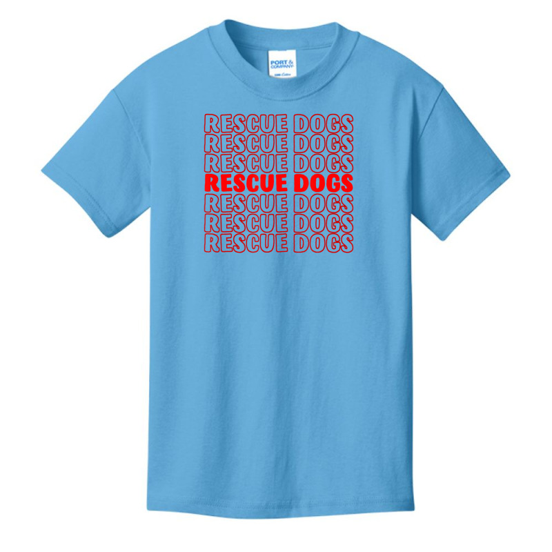 Trending Rescue Dogs T-shirt, Animals, Pet, Shelter, Adopt, Advocate Basic Youth T-shirt by michealyoungerlk01 | Artistshot