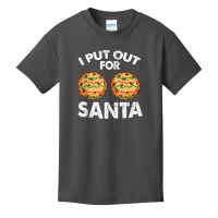 Christmas Cookies Funny I Put Out For Santa Xmas Pajama Tank Top Basic Youth T-shirt | Artistshot