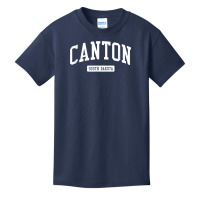 Canton South Dakota Sd Vintage Athletic Sports Design T Shirt Basic Youth T-shirt | Artistshot