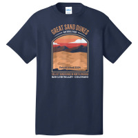 Great Sand Dunes National Park Us Vintage Basic T-shirt | Artistshot