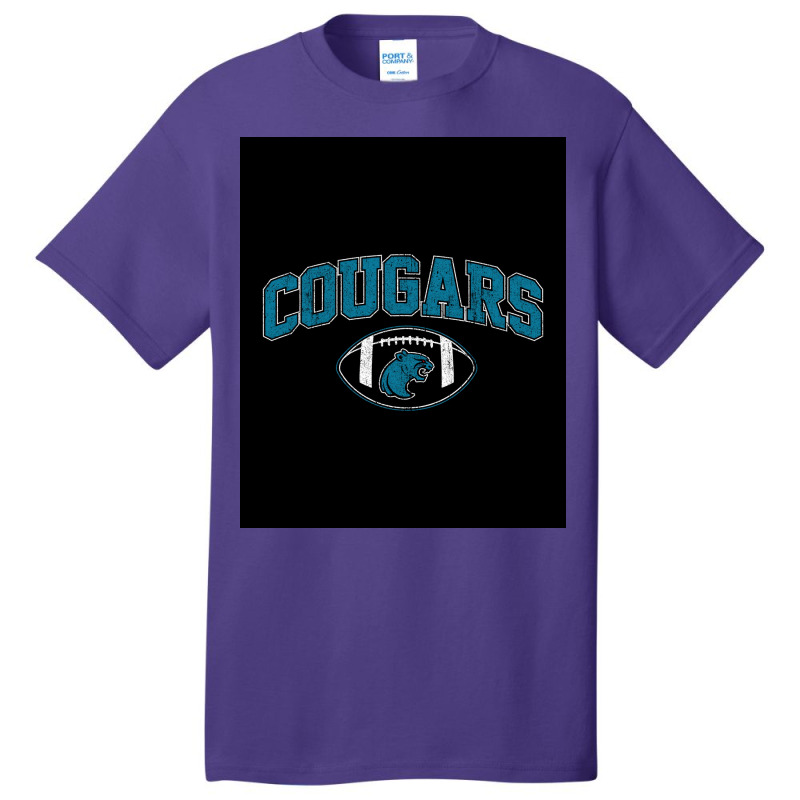 Cougars Playmakers Poster Basic T-shirt | Artistshot