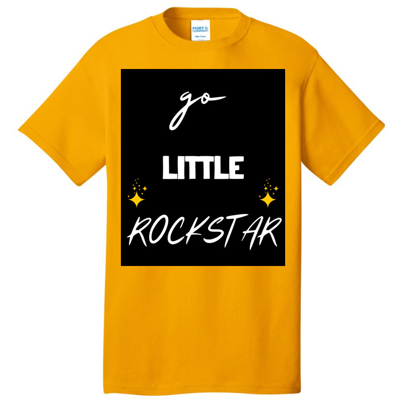 Go Little Rock Nostalgia Girl Basic T-shirt | Artistshot