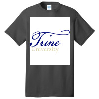 Trine University Sticker  Yellow Basic T-shirt | Artistshot