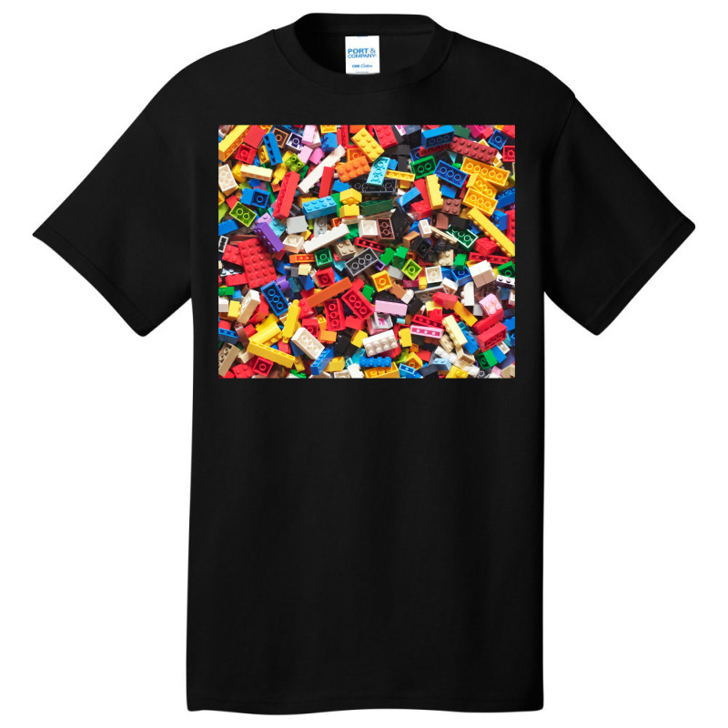 Building Blocks Basic T-shirt by gajanbasqesu | Artistshot