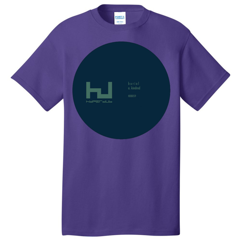 Burial   Kindred   Record Print Basic T-shirt by inggaerzoahg | Artistshot