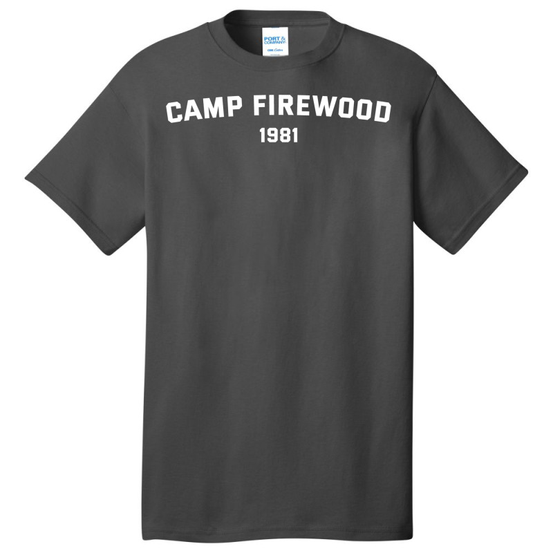 Camp Firewood (1981) Basic T-shirt by gajanbasqesu | Artistshot