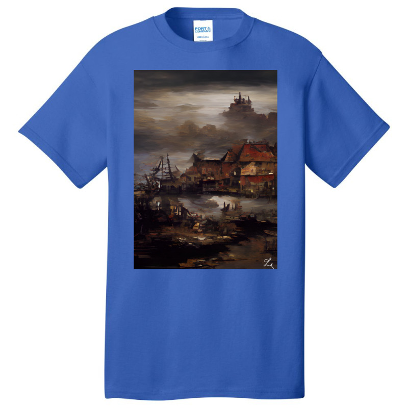 The Fishing Hamlet Basic T-shirt | Artistshot