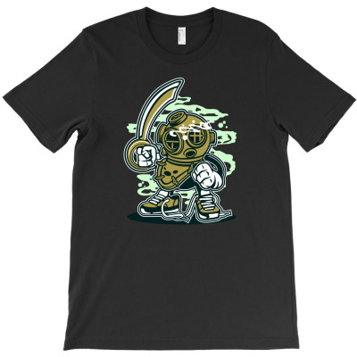 Diver T-shirt Designed By Rulart