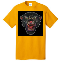 Black Panther Poster Hippie Basic T-shirt | Artistshot