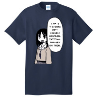 I Draw That Panel Of Osaka Saying She Doesn't Like Rude Shirts   Azuma Basic T-shirt | Artistshot