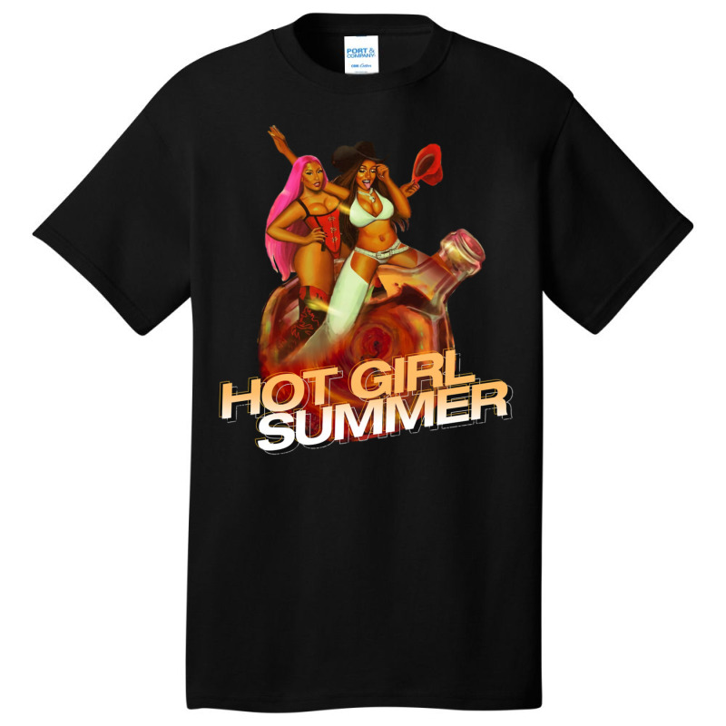 Hot Girls Basic T-shirt by camojafurxhiv | Artistshot