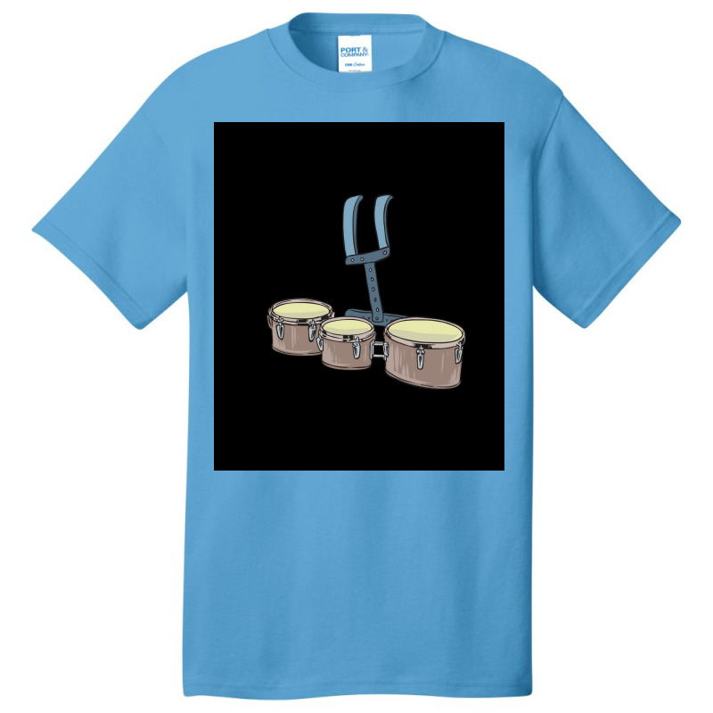 Marching Snare Drums With Harness Poster Basic T-shirt | Artistshot