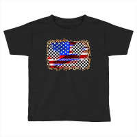 Race American Flag Toddler T-shirt | Artistshot