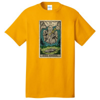 The Ghost Tarot Card Basic T-shirt | Artistshot