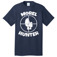 Hot Trend Mushroom Hunting Foraging Mycologist Morel Hunter-fhton Basic T-shirt | Artistshot