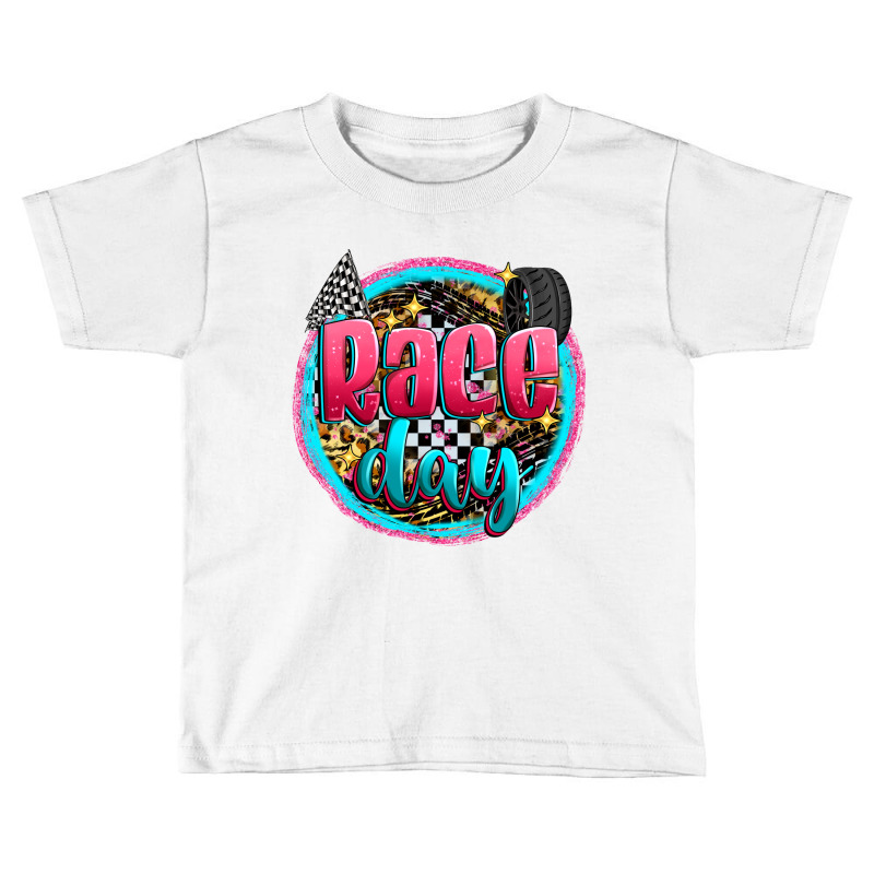 Race Day Toddler T-shirt by Zillion Design Studio | Artistshot